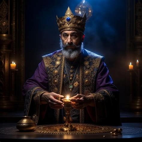 Download Ai Generated King Solomon King Royalty Free Stock