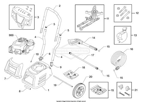 Briggs And Stratton Power Products 020676A 00 2 800 PSI Troy Bilt