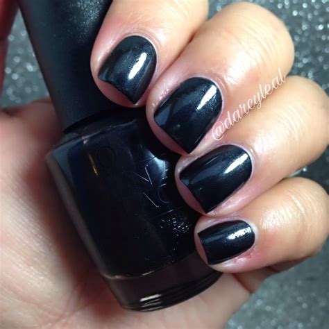 Opi Black Dress Not Optional Nail Colors Black Nails Nails