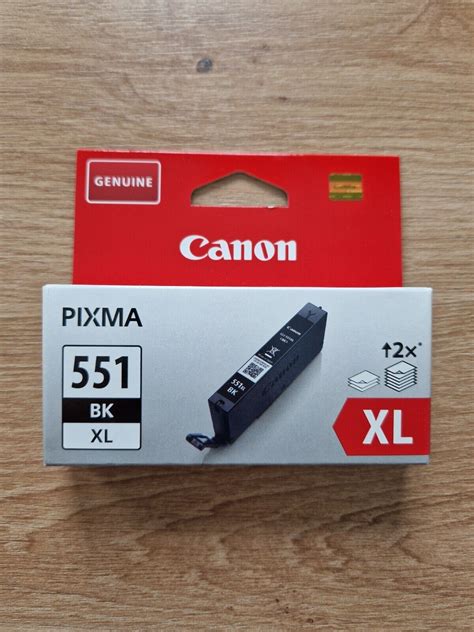 Canon Pixma 551 XL Druckerpatronen Schwarz EBay