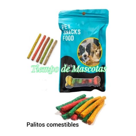 Hueso Palito Comestible En Colores 170g Cod010 TIEMPO DE MASCOTAS