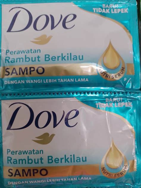 Dove Shampoo Sachet Renceng Isi 12 Pcs X 9 Ml Lazada Indonesia