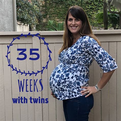 41 Weeks Pregnant With Twins Belly