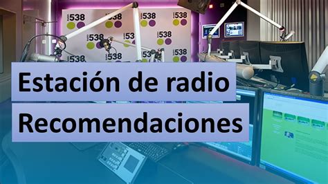 Parte 2 Recomendaciones Crea Tu Estación De Radio Profesional Youtube