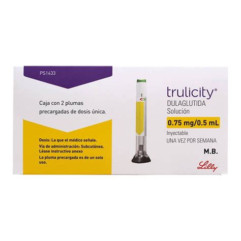 Trulicity Mg Ml Soluci N Inyectable Plumas Bodega Aurrera