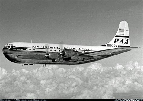 Boeing 377 10 26 Stratocruiser Pan American World Airways Paa