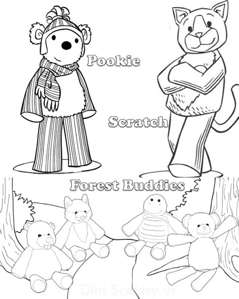 Adorable Scentsy Buddy Coloring Sheet Your Kids Will Love Bringing