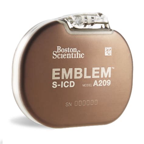 Emblem S Icd Subcutaneous Implantable Defibrillator Specifications