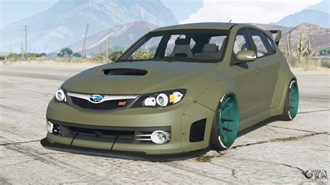 Subaru Impreza Wrx Sti Widebody Grb 2008〡add On For Gta 5