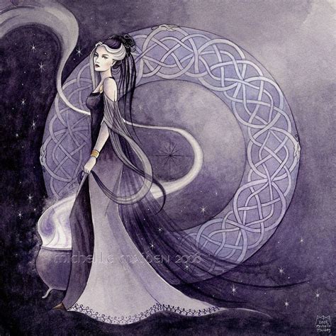 Arianrhod Moon Goddess Of Wales She Is The Mother Aspect Of The Of