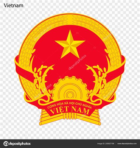 Symbol Vietnam National Emblem Stock Vector Image By ©grebeshkovmaxim