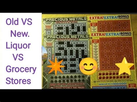 Crossword Old Vs New Colorado Scratch Off Tickets Youtube