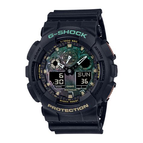 Reloj G SHOCK GA 100RC 1A Resina Hombre Negro Btime