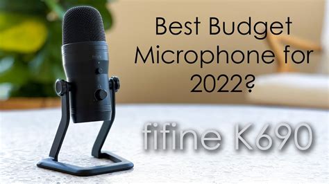 Fifine Usb Microphone K690 Review Youtube