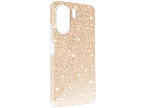 AVIZAR Glitter Case Backcover Xiaomi Poco C65 Golden SATURN