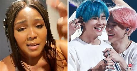 Lizzo Might Have Just Written A New Hit Song About Bts Jimin And Vs