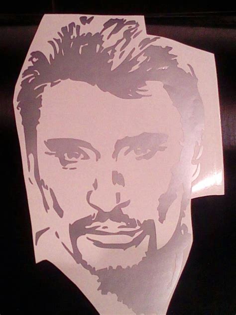 Sticker Autocollant Johnny Hallyday Dor Etsy France