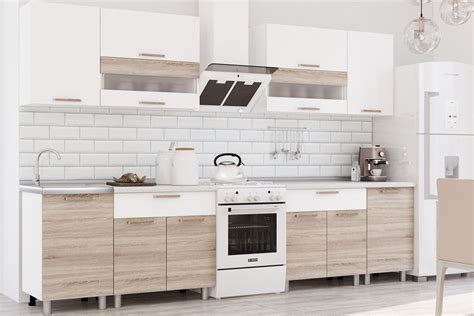 Кухонный гарнитур «Айсбери» 2,4 м - www.nur-mebel.kz