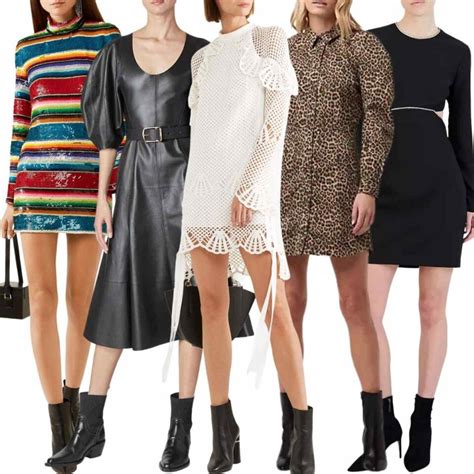 How To Wear Ankle Boots With Dresses The Ultimate Picture Guide