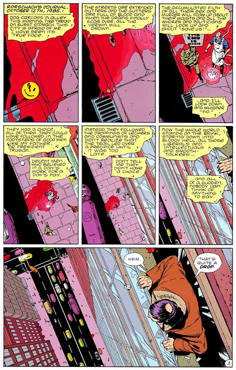 Read Online Watchmen Comic Issue 1