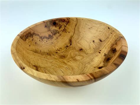 65 Spalted Pecan Wood Bowl Hand Turned Wood Bowl Etsy