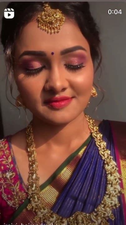 Engagement Makeup Look💝 For Bridal Bookings 9087241092 Iraivihairandmakeup Sivanandavalli