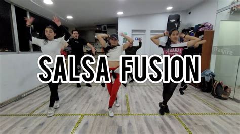 Clase De Salsa Fusi N Por Karen Showstars Youtube