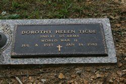 Dorothy Helen Hagen Tigue M Morial Find A Grave