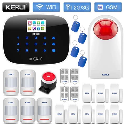 Kerui W193 Wifi 3g Gsm Pstn Rfid Wireless Burglar Smart Home Security