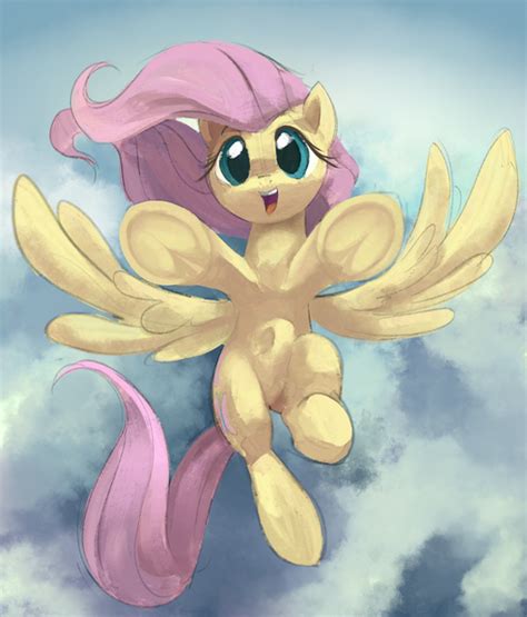 Safe Artist Dotkwa Derpibooru Import Fluttershy Pegasus