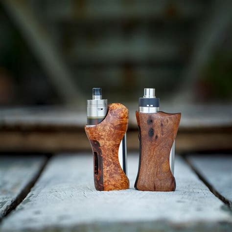 Premium Photo High End Atomizer With Stabilized Wood Regulated Box