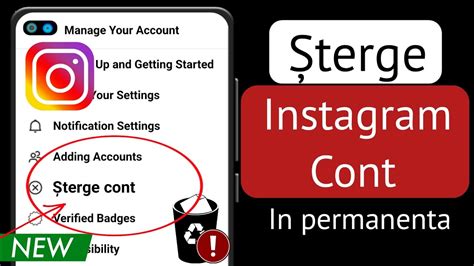 Cum să ștergi contul de instagram Delete Insta Account Ștergeți