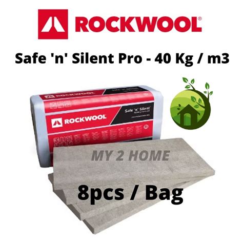 40kg M3 Rockwool Sound Proof Acoustic Rock Wool Mineral Wool Wall Sound Proofing Heat Insulation