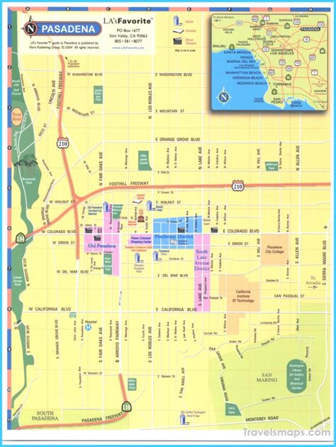 Where is Pasadena? - Pasadena Map - Map of Pasadena - TravelsMaps.Com