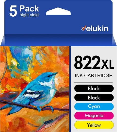 Amazon 822XL Ink Cartridges Replacement For Epson 822 Ink