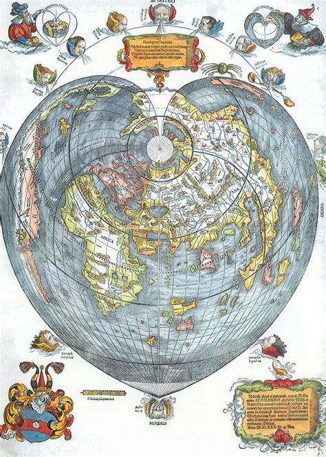 3139145 World Map 1530 Drawing By PicturesNow UIG Fine Art America