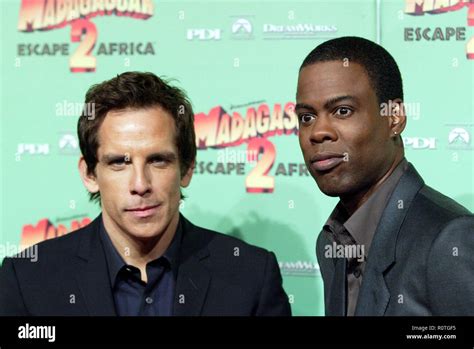 Ben Stiller And Chris Rock The Premiere Of Madagascar Escape Africa