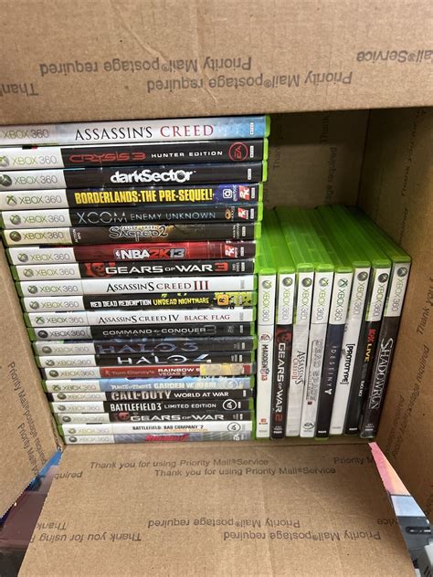 Lot Of 29 Used Microsoft Xbox 360 Games Lot 44 Ebay