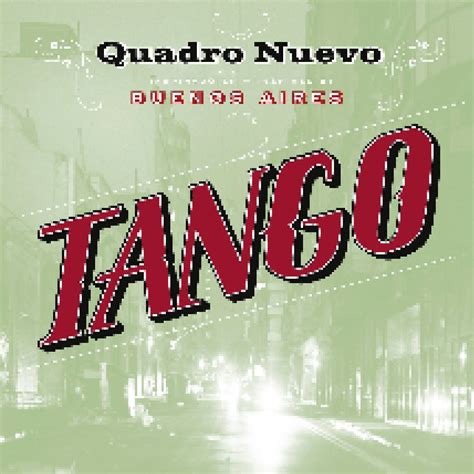 Tango Cd 2014 Digipak Von Quadro Nuevo