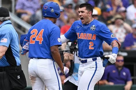 Florida Dominates Lsu In Historic 20 Run Win To Extend Men’s College World Series Yahoo Sports