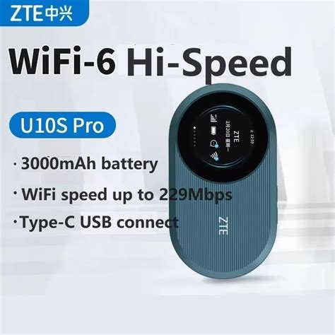 Unlocked Zte U S Pro G Wireless Router G Lte Mobile Wifi Type C