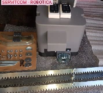 Kit Motor Porton Corredera Kilos Servitcom Robotica Spa