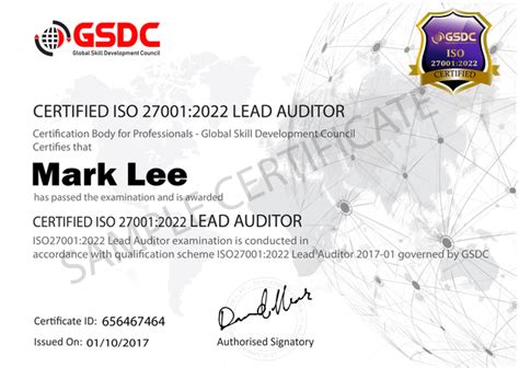 Certified ISO 27001 2022 ISMS Lead Auditor Training Course