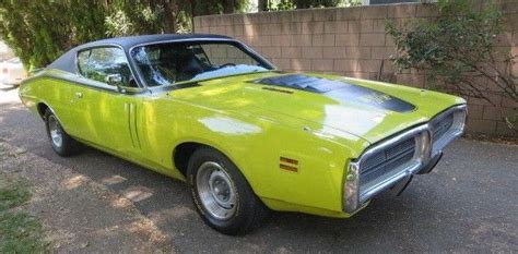 1971 Dodge Charger Rt All Matching Numbers Citron Yella 440 Auto