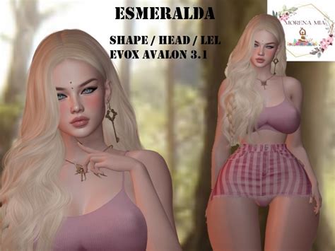 Second Life Marketplace Shape Head Lel Evox Avalon 3 1 Maitreya