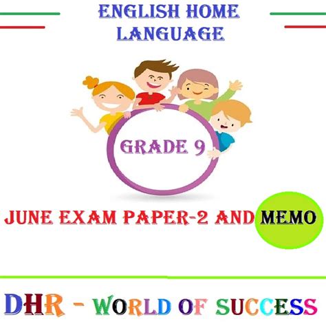 Grade 9 English June Examination Paper 2 And Memorandum • Teacha