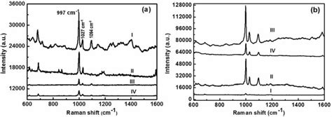 The Raman Spectral Measurements Of The Different Substrates After Download Scientific Diagram