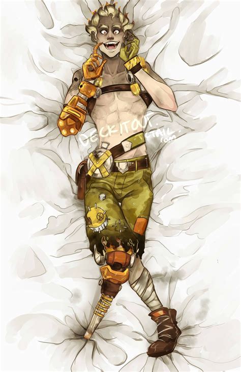 Junkrat Dakimakura Body Pillow Via Deckitout Click On The Image To See More Dakimakura