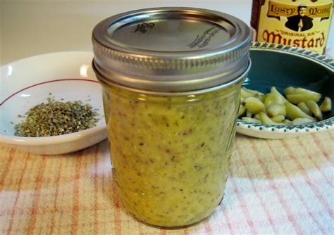 Garlic Mustard Sauce Homemade Canning Recipes