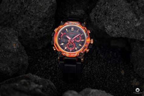 Jahre G Shock Flare Red Mtg B Fr Aer Test